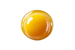 Raw Egg Yolk V2 Vinyl Car Decal Sticker – Waterproof & UV-Resistant 