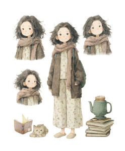 Whimsical Ghibli Girl Vinyl Car Decal Sticker – Waterproof & UV-Resistant 