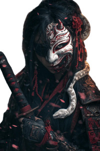 Fierce Warrior Woman V6 Vinyl Car Decal Sticker – Waterproof & UV-Resistant 