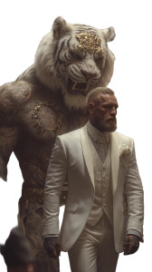 Mcgregor And Beast Vinyl Car Decal Sticker – Waterproof & UV-Resistant 
