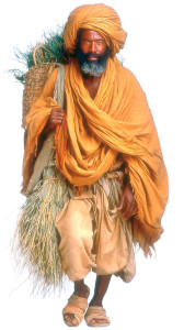 Indian Forest Farmer Vinyl Car Decal Sticker – Waterproof & UV-Resistant 