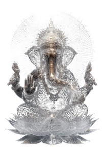 Lord Ganesha Meditation Vinyl Car Decal Sticker – Waterproof & UV-Resistant Lord Ganesha Meditation Vinyl Car Decal Sticker – Waterproof & UV-Resistant