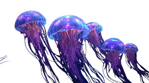 Cyberpunk Jellyfish Vinyl Car Decal Sticker – Waterproof & UV-Resistant Cyberpunk Jellyfish Vinyl Car Decal Sticker – Waterproof & UV-Resistant