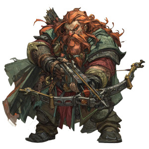 Redhead Dwarf Archer Vinyl Car Decal Sticker – Waterproof & UV-Resistant Redhead Dwarf Archer Vinyl Car Decal Sticker – Waterproof & UV-Resistant