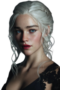 Daenerys Targaryen Portrait V5 Vinyl Car Decal Sticker – Waterproof & UV-Resistant Daenerys Targaryen Portrait V5 Vinyl Car Decal Sticker – Waterproof & UV-Resistant