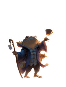 Toad Wizard Spell Vinyl Car Decal Sticker – Waterproof & UV-Resistant 