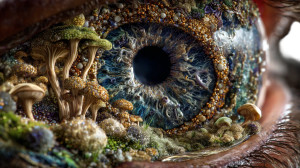 Nested Human Eyeballs V2 Vinyl Car Decal Sticker – Waterproof & UV-Resistant 