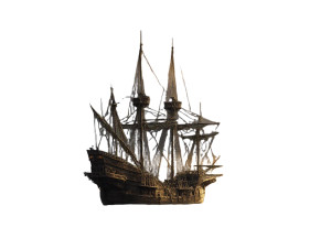 16Th Century Sailship Vinyl Car Decal Sticker – Waterproof & UV-Resistant 