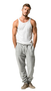 Athletic Young Man V4 Vinyl Car Decal Sticker – Waterproof & UV-Resistant 