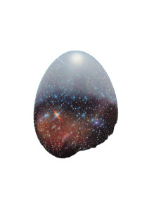 Ethereal Dragon Egg Vinyl Car Decal Sticker – Waterproof & UV-Resistant 