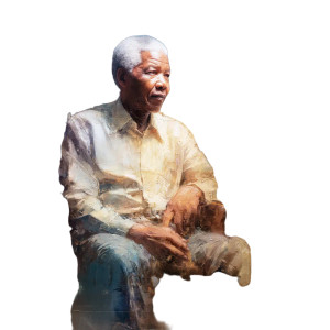 Mandela'S Contemplation Vinyl Car Decal Sticker – Waterproof & UV-Resistant 