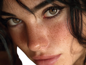 Attractive Young Woman V11 Vinyl Car Decal Sticker – Waterproof & UV-Resistant 