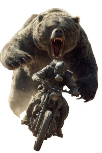 Masked Rider Chase Vinyl Car Decal Sticker – Waterproof & UV-Resistant 