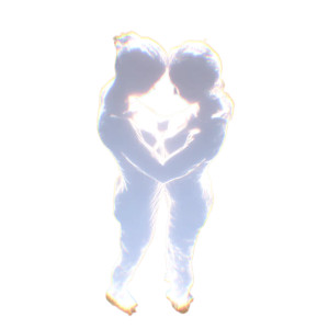 Glowing Hugging Figures V2 Vinyl Car Decal Sticker – Waterproof & UV-Resistant Glowing Hugging Figures V2 Vinyl Car Decal Sticker – Waterproof & UV-Resistant