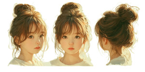 Korean Teenage Portrait Vinyl Car Decal Sticker – Waterproof & UV-Resistant Korean Teenage Portrait Vinyl Car Decal Sticker – Waterproof & UV-Resistant