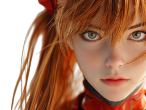 Asuka Langley Portrait Vinyl Car Decal Sticker – Waterproof & UV-Resistant Asuka Langley Portrait Vinyl Car Decal Sticker – Waterproof & UV-Resistant