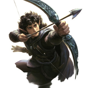 Half-Elf Archer V2 Vinyl Car Decal Sticker – Waterproof & UV-Resistant 