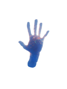 Floating Hand V7 Vinyl Car Decal Sticker – Waterproof & UV-Resistant 