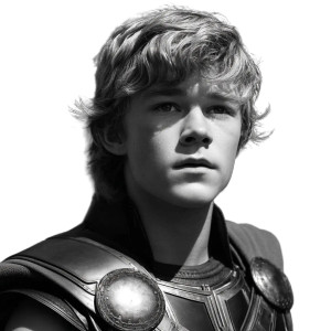 Teen Thor Vinyl Car Decal Sticker – Waterproof & UV-Resistant 