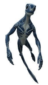 Bioluminescent Aquatic Humanoid Vinyl Car Decal Sticker – Waterproof & UV-Resistant Bioluminescent Aquatic Humanoid Vinyl Car Decal Sticker – Waterproof & UV-Resistant