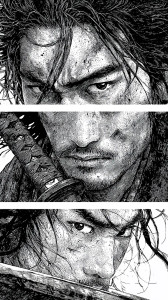 Musashi Miyamoto Art Vinyl Car Decal Sticker – Waterproof & UV-Resistant 