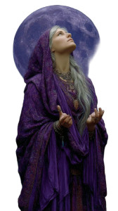 Wiccan Priestess Ritual Vinyl Car Decal Sticker – Waterproof & UV-Resistant 