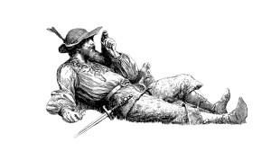 Robin Hood Relaxing Vinyl Car Decal Sticker – Waterproof & UV-Resistant 