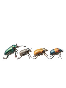 Beatles Beetles Crosswalk Vinyl Car Decal Sticker – Waterproof & UV-Resistant 
