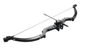 Cinematic Bow Aiming Vinyl Car Decal Sticker – Waterproof & UV-Resistant 