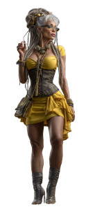 Rastafarian Woman Smoking Vinyl Car Decal Sticker – Waterproof & UV-Resistant 