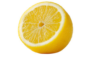 Juicy Yellow Lemon Vinyl Car Decal Sticker – Waterproof & UV-Resistant 