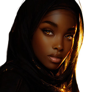 Stylized Muslim Portrait Vinyl Car Decal Sticker – Waterproof & UV-Resistant Stylized Muslim Portrait Vinyl Car Decal Sticker – Waterproof & UV-Resistant