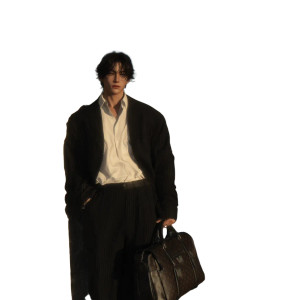 Commanding Businessman V3 Vinyl Car Decal Sticker – Waterproof & UV-Resistant 