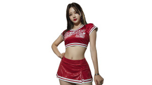 Korean Cheerleader V2 Vinyl Car Decal Sticker – Waterproof & UV-Resistant Korean Cheerleader V2 Vinyl Car Decal Sticker – Waterproof & UV-Resistant
