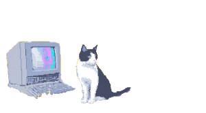 Pixel Art Cat V5 Vinyl Car Decal Sticker – Waterproof & UV-Resistant 