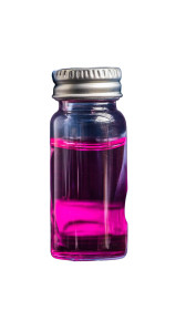 Pink Liquid Vial Vinyl Car Decal Sticker – Waterproof & UV-Resistant 
