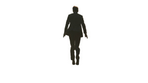 Levitating Man Suit Vinyl Car Decal Sticker – Waterproof & UV-Resistant 