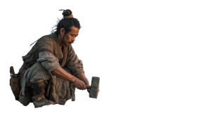 Tang Dynasty Laborer Vinyl Car Decal Sticker – Waterproof & UV-Resistant 