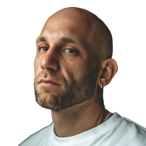 Bald Man Vinyl Car Decal Sticker – Waterproof & UV-Resistant 