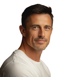 Middle-Aged Man V3 Vinyl Car Decal Sticker – Waterproof & UV-Resistant 