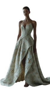 Luxurious Lv Bride Vinyl Car Decal Sticker – Waterproof & UV-Resistant 