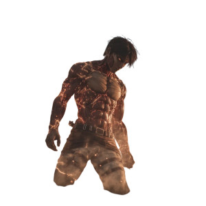 Eren Titan Transformation Vinyl Car Decal Sticker – Waterproof & UV-Resistant Eren Titan Transformation Vinyl Car Decal Sticker – Waterproof & UV-Resistant