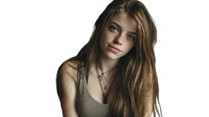 East European Girl Vinyl Car Decal Sticker – Waterproof & UV-Resistant 