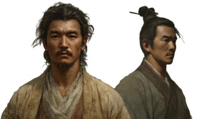 Ancient Chinese Men V2 Vinyl Car Decal Sticker – Waterproof & UV-Resistant 