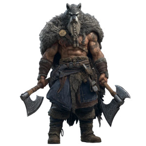 Viking Berserker Vinyl Car Decal Sticker – Waterproof & UV-Resistant Viking Berserker Vinyl Car Decal Sticker – Waterproof & UV-Resistant