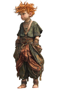 Village Gnome Child Vinyl Car Decal Sticker – Waterproof & UV-Resistant 