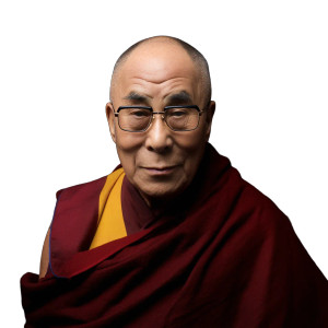 Dalai Lama Portrait Vinyl Car Decal Sticker – Waterproof & UV-Resistant 