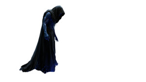 Hooded Mystical Figure V2 Vinyl Car Decal Sticker – Waterproof & UV-Resistant 