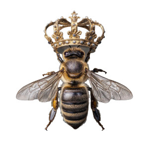 Queen Bee Vinyl Car Decal Sticker – Waterproof & UV-Resistant Queen Bee Vinyl Car Decal Sticker – Waterproof & UV-Resistant