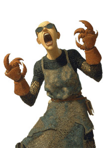 Wild-Haired Woman Vinyl Car Decal Sticker – Waterproof & UV-Resistant 